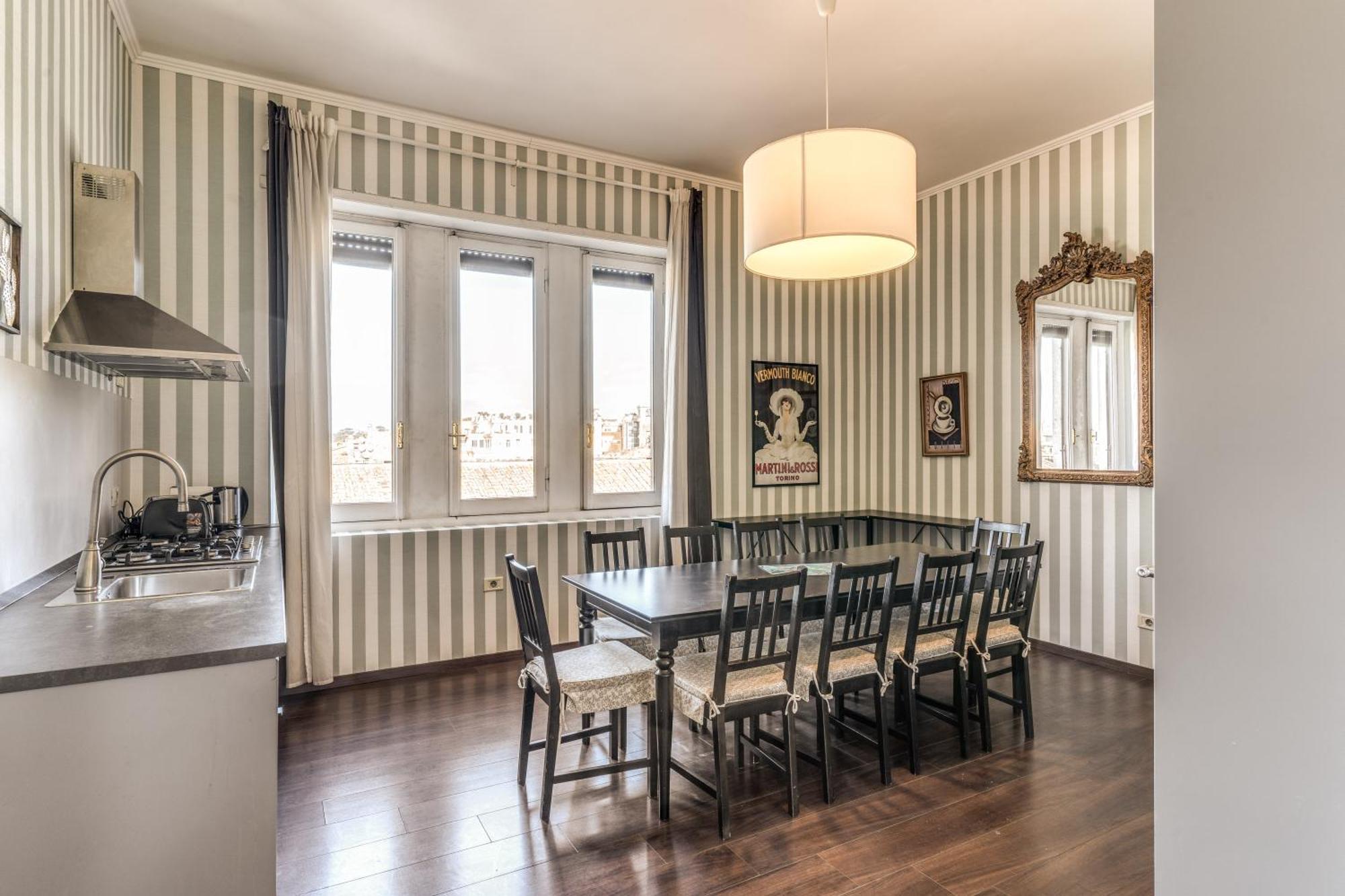 Downtown Srl - Imperial Panorama Penthouse Apartamento Roma Exterior foto
