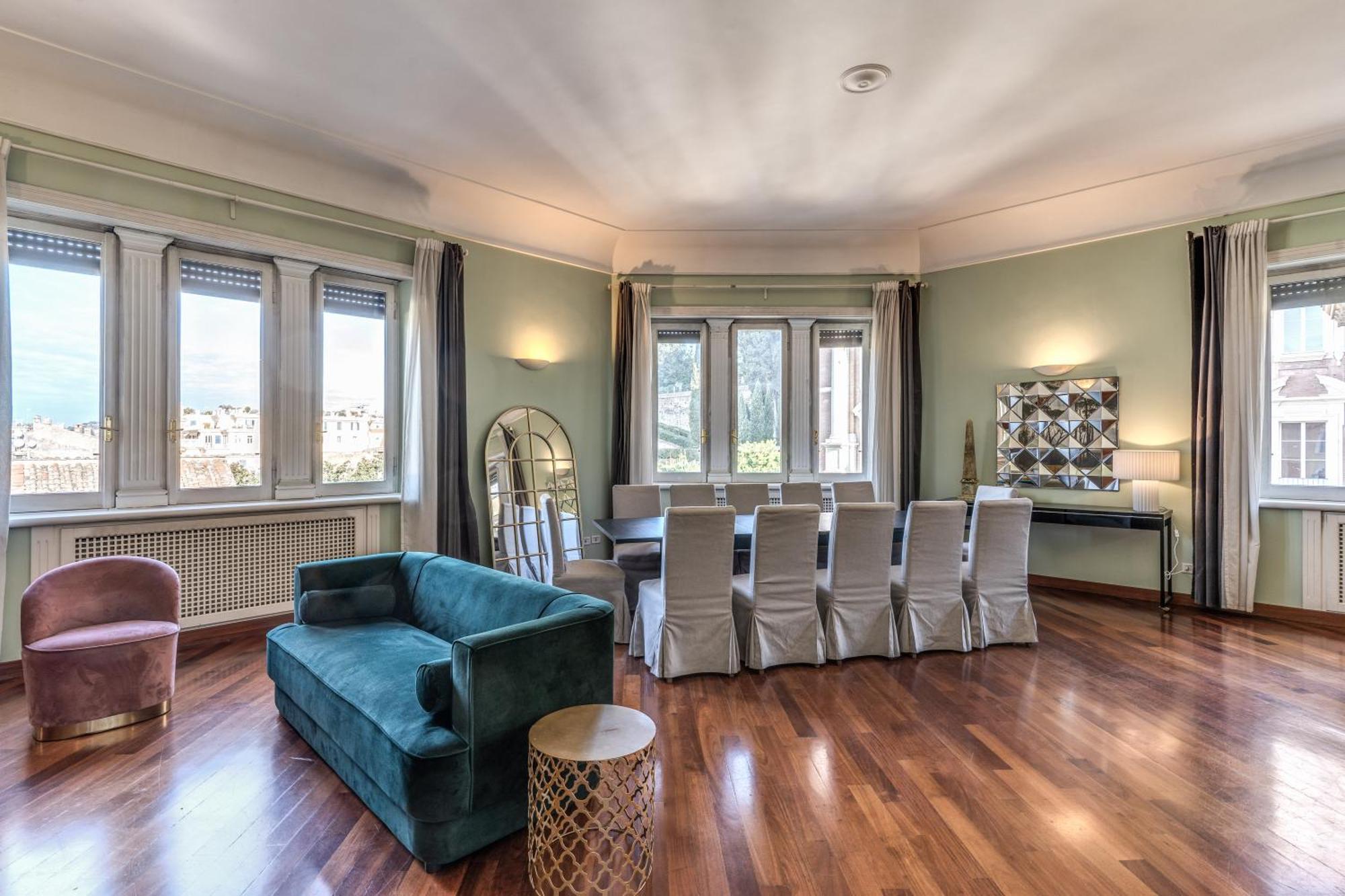 Downtown Srl - Imperial Panorama Penthouse Apartamento Roma Exterior foto