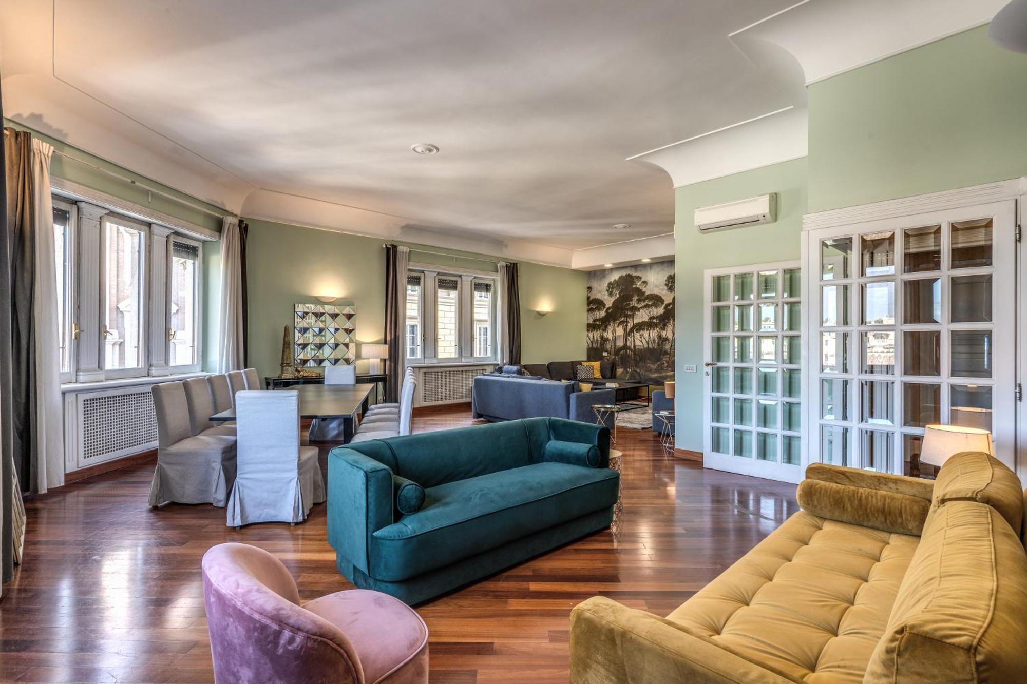 Downtown Srl - Imperial Panorama Penthouse Apartamento Roma Exterior foto